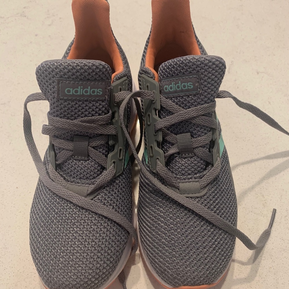 Like New! Girls Adidas running sneakers size 2
